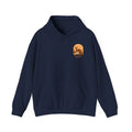 Wildlife Sunset Hoodie - Minimal Animal Silhouette Chest Graphic