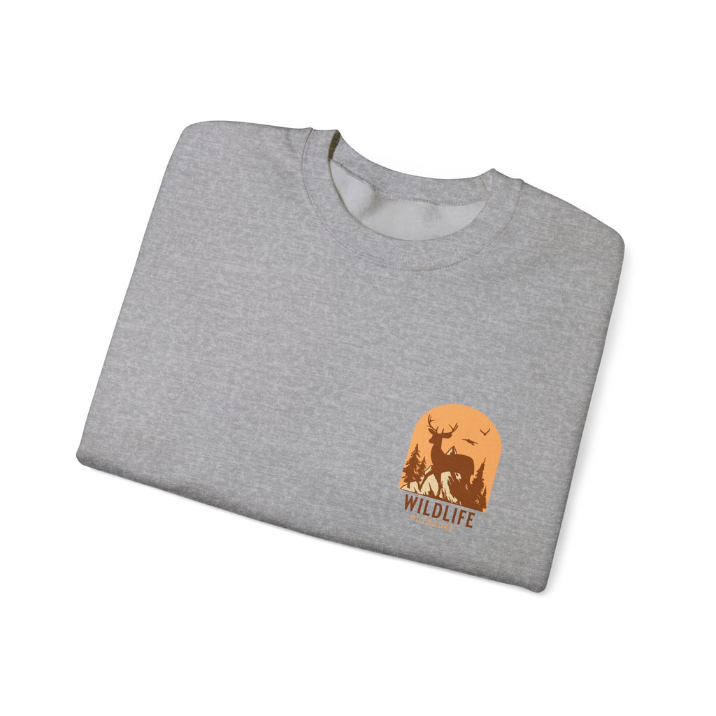 Wildlife Sunset Crewneck Sweatshirt