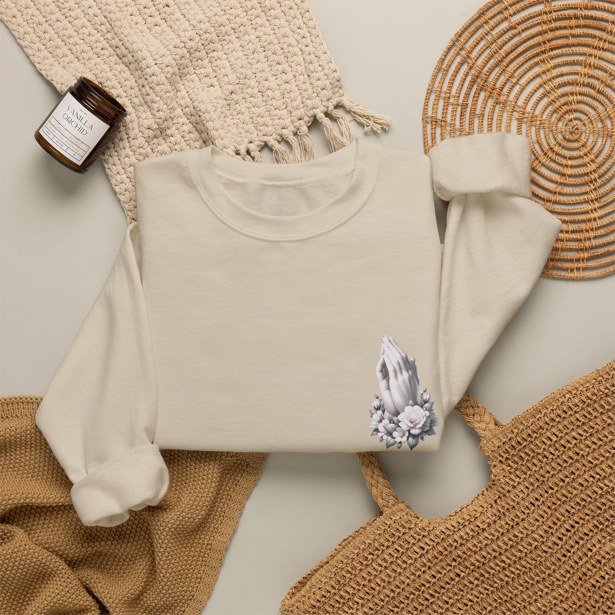 Crystal Bouquet Crewneck Sweatshirt