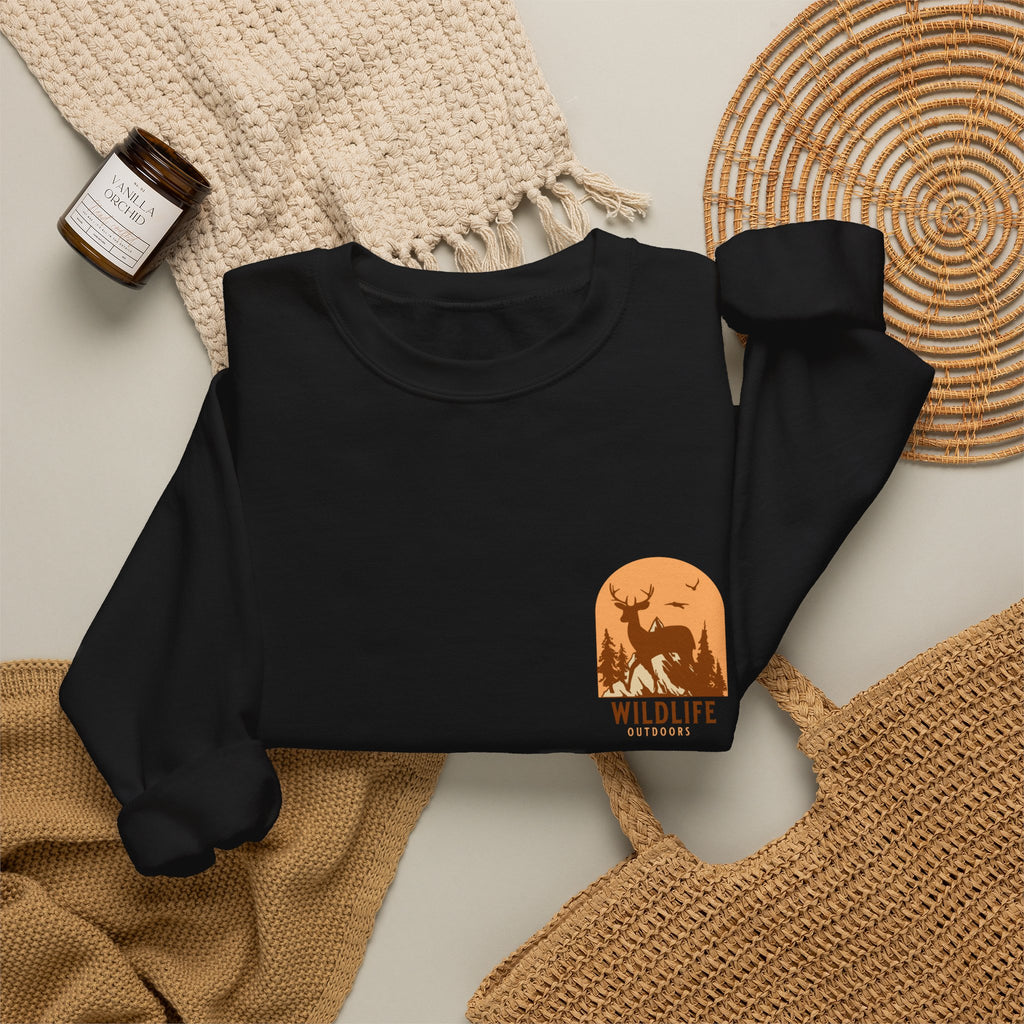 Wildlife Sunset Crewneck Sweatshirt