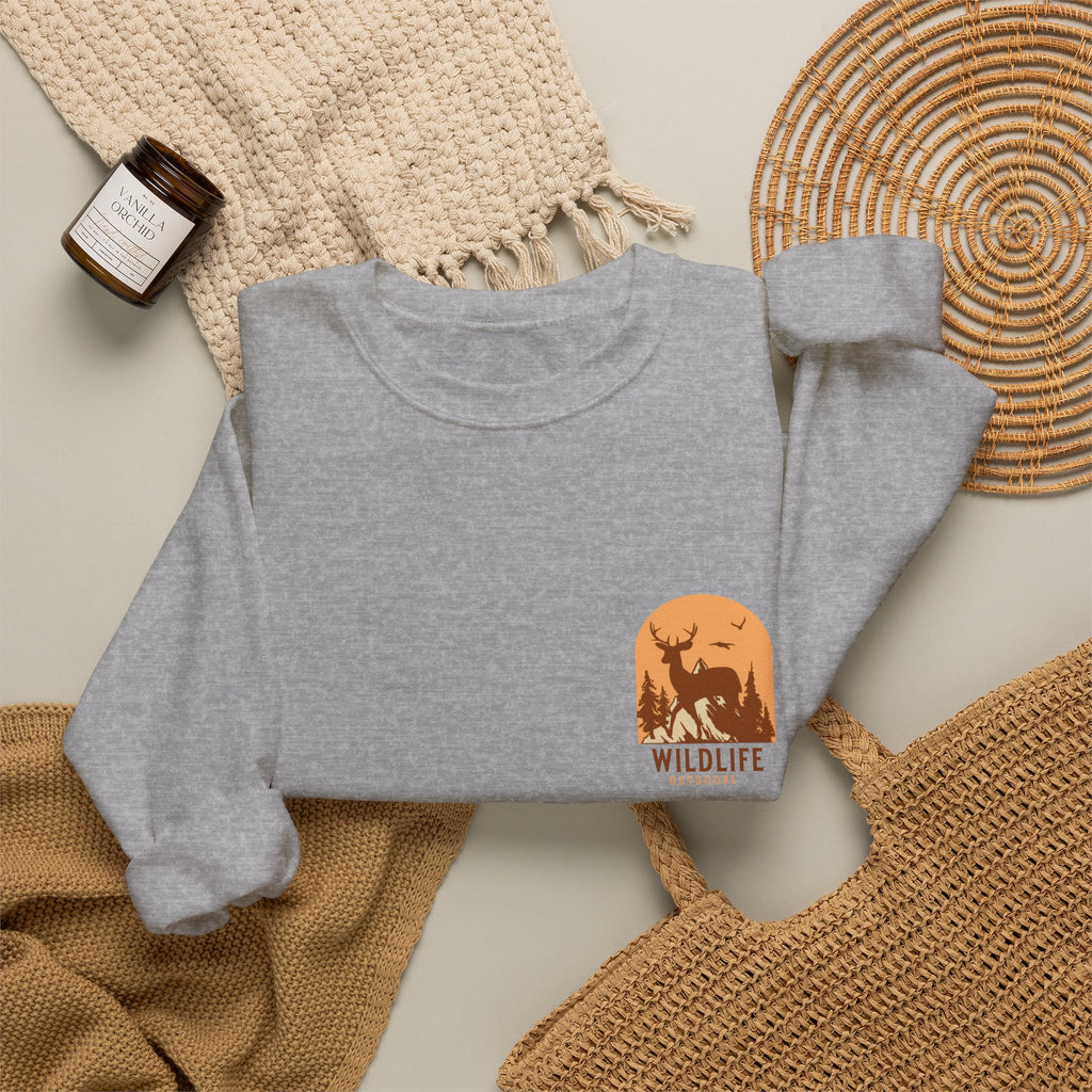 Wildlife Sunset Crewneck Sweatshirt